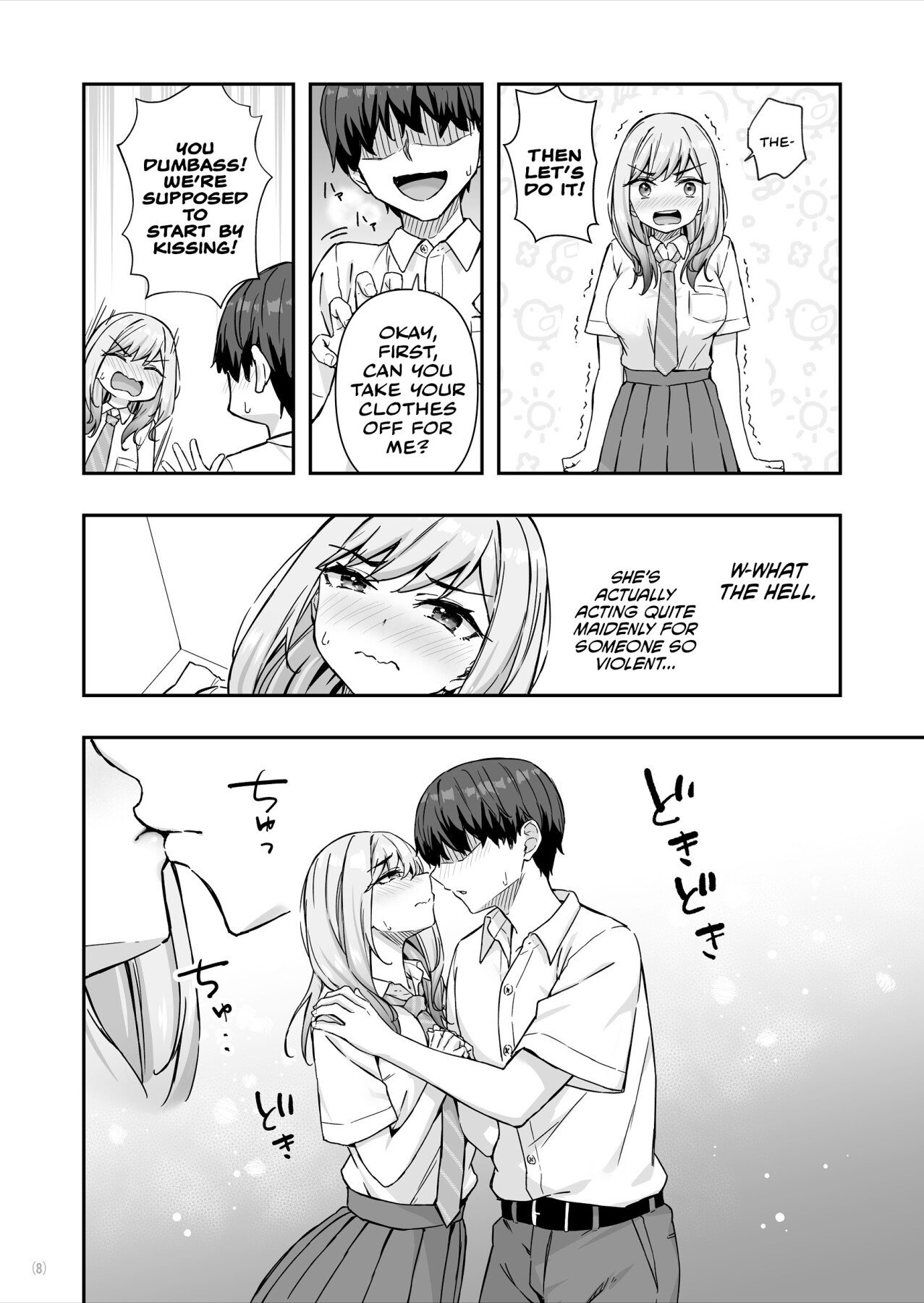 Hentai Manga Comic-The Delinquent Gyaru That I Fantasize About Found Out!-Read-9